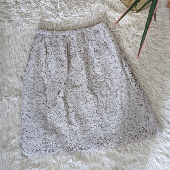 Jenny Yoo Collection Lace Skirt Knee Length BHLDN - Picture 1 of 5